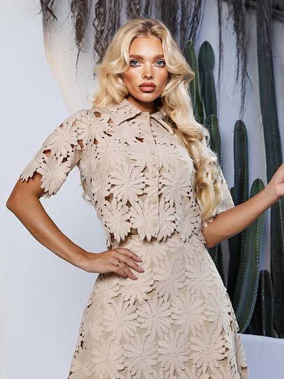 Lace Elegant Midi Dress