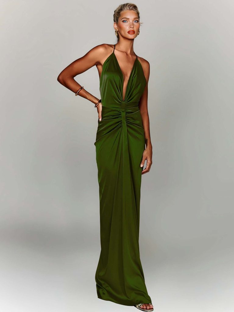 Halter Elegant Maxi Dress