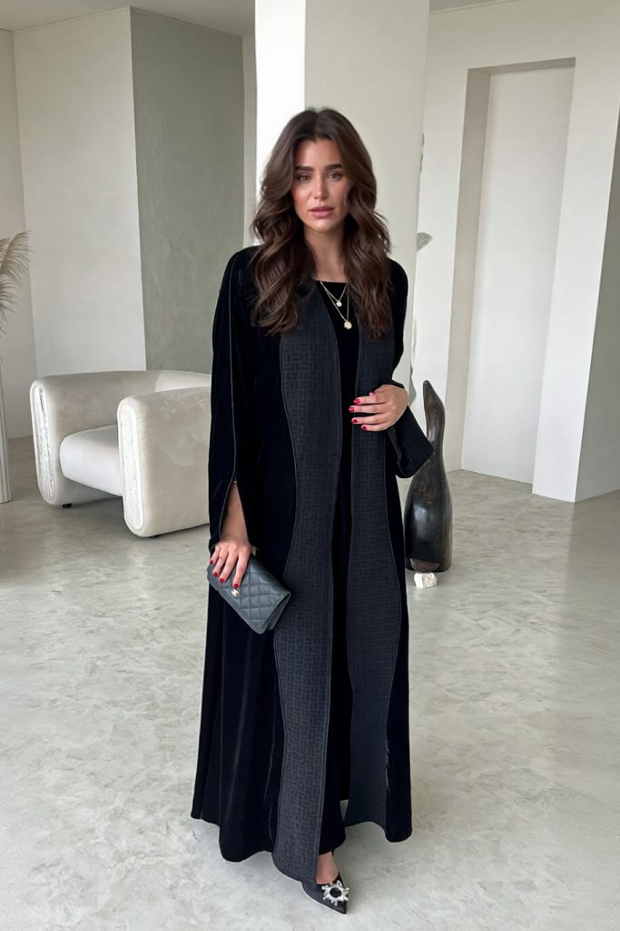 Printed Elegant Cardigan