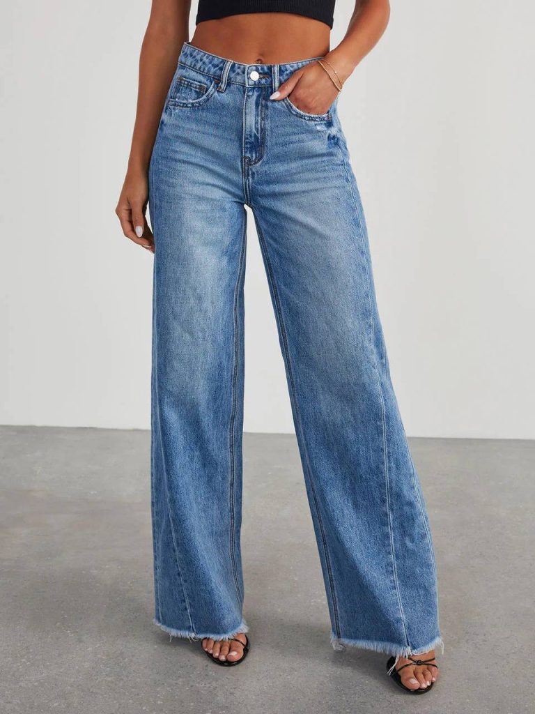 Wide-Leg Jeans