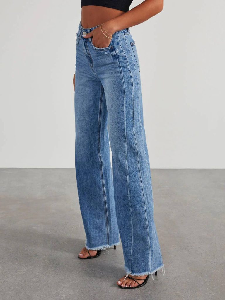 Wide-Leg Jeans