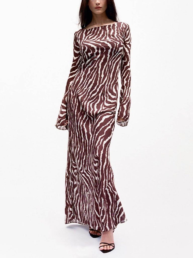 Printed Maxi Dress