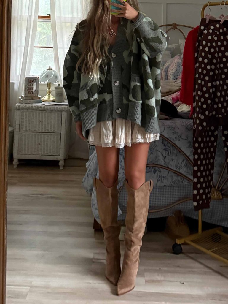 Knit Loose Fit Casual Cardigan