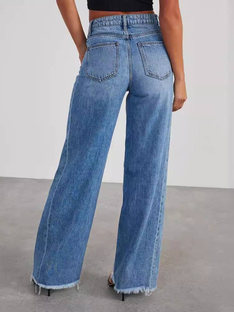 Wide-Leg Jeans