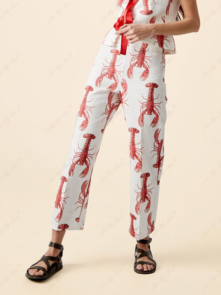 Printed Pants